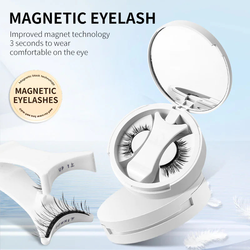 Magnetic False Eyelashes with Storage Box